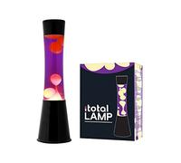 I-TOTAL -Lámpara de lava iluminante colorada (Morado 3)