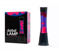 I-TOTAL -Lámpara de lava iluminante colorada (Purple/Pink)