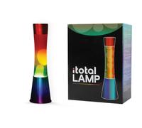 I-TOTAL Lámpara de lava Magma y Glitter (Rainbow 2)
