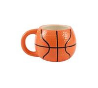 I-TOTAL - Taza de cerámica Chunky, taza para té o café 410 ml (BASKETBALL)