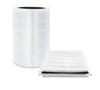 iAmoy Blue Pure 411 - Filtro HEPA de repuesto compatible con purificador de aire Blue'air Blue Pure 3210, H13 True HEPA y carbón activo, 2 unidades