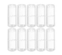 ibasenice 12 Piezas Dispositivo de Seguridad para Cordones de Cortinas Diseño Desmontable, Plástico Transparente y Sistema Antiahogamiento para Persianas Enrollables