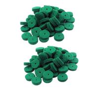 ibasenice 180piezas Arandelas De Fieltro para Teclado De Piano Accesorios De Reparación De Piano Nivelación De Teclas Color Verde Material De Fieltro De Herramienta De Afinación