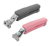 ibasenice 2 Piezas Pinza Anti-quemaduras para Vajilla, Elevador de Placas de Acero Inoxidable, Acero Inoxidable y Plástico, para Cocinar y Uso al Aire Libre