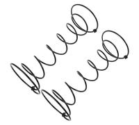 ibasenice 2 Piezas Reemplazo de Resorte Helicoidal Abierto para Sofá y Colchón, Muelle de Acero 25x10x10 Cm Resistente Deformación, Compatible Muebles y Mecedoras