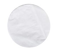 ibasenice 50 hojas de papel pergamino precortado: bandeja para hornear antiadherente de 25 cm para hornear galletas, pan, carne, pizza, tostadora - forro precortado para horno, freidora de aire,