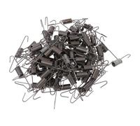 ibasenice 50 Piezas Resorte de Tensión para Sofá Reclinable de Hierro con Gancho Doble de 10cm, Repuesto Preciso para Sillón Lounge y Muebles de Salón