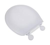 ibasenice Asiento Funda Blanco Superficie Acolchado de Eva Inodoro Cálida Extraíble y Adecuado para Accesorios de Baño para Personas Mayores y Usuarios Discapacidad