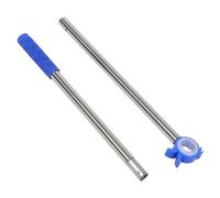ibasenice Barra Extensible de Metal y Plástico para Abrir Ventanas y Tragaluces Gancho Resistente, Fácil de Almacenar, Adecuado para Dormitorios y Uso Residencial