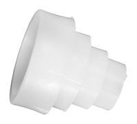 ibasenice Bujes Reductores para Muelas de 9-12mm para Muelas de Amoladora de Banco, Adaptador de Buje Reductor, Abs Blanco DIY y Talleres