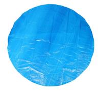 ibasenice Cubierta Solar Redonda para Piscina: Manta térmica de Burbujas para - Películas Protectoras para Piscinas de 2,4 m (8 pies) para protección Solar y prevención de la evaporación del