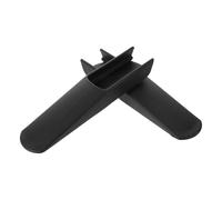 ibasenice Extensor para Patas de Trona Ñiño 1 Par, Funda Antideslizante Negra para Silla Alta, Protector Desmontable para Patas de Silla de Comedor, Accesorio Seguro para Uso en Casa