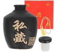 ibasenice Frasco Vacío para Licor de Cerámica de 0.5kg, Recipiente Sellado y Seguro para Licor en Casa, Diseño Simple Adecuado para Regalos de Inauguración de Hogar Estilo Varios estilos