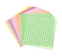 ibasenice Hojas de Papel Encerado para Alimentos 100 Piezas, Papel de Horno Resistente Grasa y Aceite, Apto para Envolver Sándwiches y Uso en Barbacoas y Picnics al Aire Libre