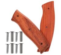 ibasenice Mango Material de Madera y Hierro para Cortador de Cocina Antideslizante Ligero y Fácil de Llevar, Adecuado para Uso Doméstico Preparación de Verduras