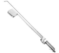 ibasenice Pedal de Hierro para Bote de Basura Exterior Resistente Corrosión Mecanismo de Pedal para Gestión de Residuos en Jardines