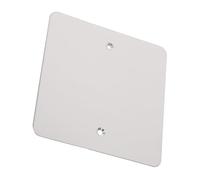 ibasenice Placa de Cubierta de Tomacorriente Eléctrica Tipo 120 de Acero Inoxidable, Tapa Ciega Cuadrada para Pared y Techo, Cubierta de Enchufe Resistente y Decorativa para Instalaciones