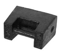 ibasenice Placa de Peso de Hierro Fundido 1 Kg, Pesas de Calibración para Básculas Industriales, Contrapeso de Hierro Fundido con Superficie Lisa para y Balanzas