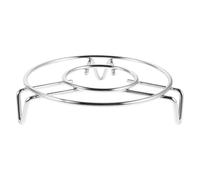 ibasenice Rejilla redonda para cocinar: rejilla de vapor de acero inoxidable de 12,5 cm/5" - Bandeja para cocinar huevos al vapor apta para lavavajillas - Inserto para y olla grande