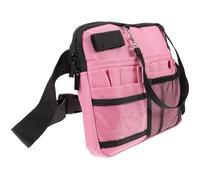 ibasenice Riñonera para Herramientas, Bolsa de Cintura Multifunción en Color Rosa, 1 Pieza, Material Duradero, Gran Capacidad para Clínica, Hospital y Uso Profesional