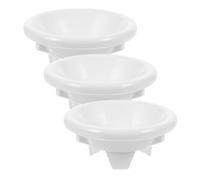 ibasenice Tapón para Urinario de Plástico Abs 3 Piezas Filtro Desodorante para Urinarios Estándar en Baños Públicos, Accesorio Práctico y Duradero