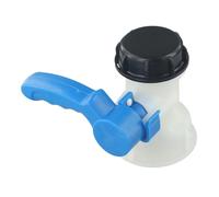 IBC Interruptor de válvula de contenedor, 1000L tanque grifo salida grifo reemplazo agua almacenamiento drenaje válvula conector