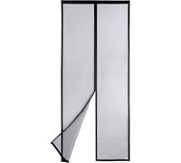 Ibenzoa® - Mosquitera para puertas, 100 x 220 cm. Cierre magnético con 20 imanes potentes, malla resistente a desgarros y a la intemperie, cinta de velcro de 3,8 cm