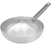 Ibenzoa® Sartén de 22 cm – sartén de aluminio de alta calidad con mango de acero inoxidable, 6 cm de alto, con una conductividad térmica de 225 W/m K, apta para inducción, cerámica, gas y electricidad
