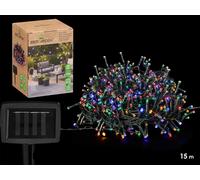 IBERGARDEN Tira Solar 15m 240 LED Luz Multicolor