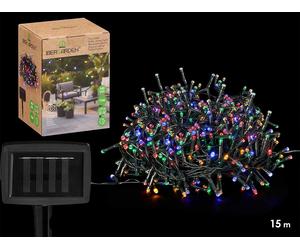 IBERGARDEN Tira Solar 15m 240 LED Luz Multicolor