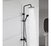 Ibergrif ducha columna negro leon m17059b