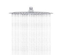 Ibergrif M20299 Rociador Ducha 20cm Redondo Lluvia Acero Inoxidable