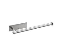Ibergrif M34055A Portarollos Cocina con Adhesivo, Portarrollos Papel Cocina, Porta Rollos de Papel Cocina Sin Taladro, Acero Inoxidable, Cepillado