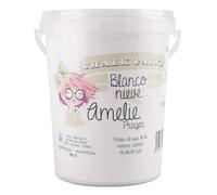 IberNorma Amelie Prager 1 Litro Pintura a la Tiza para muebles, Chalk paint para decoración y manualidades en madera 1L (01 Blanco Nieve)