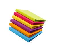 IBERPLAS Carpeta de Anillas Fun Color Amarillo Set de 12