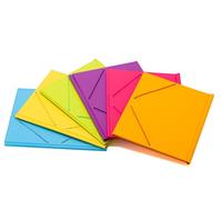 IBERPLAS Carpeta de Gomas y Solapas Serie Fun Color con Expositor de 18 unidades