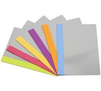 IBERPLAS Dosier Fastener PVC con Lomo Flexible de Colores, Expositor de 48 unidades