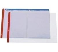 IBERPLAS Fundas PVC 100µ Piel de Naranja A3 con 4 Taladros Reforzados