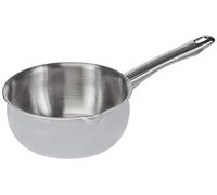 IBILI 665316 Cazo inox 18 por ciento prisma con mango, Plata, 16 cm