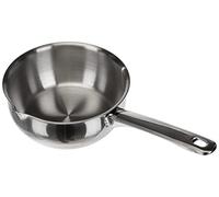 IBILI 665318 Cazo inox 18 por ciento prisma con mango, Plata, 18 cm