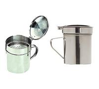 IBILI 700203 - Grasera INOX 18/10 Carne 1 L. + 700002 - Grasera INOX Promo-Pescado 0,50 Lt.