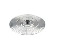 IBILI 714223 Tapa Multiusos Antisalpicaduras, Acero Inoxidable, Sartenes y baterias, Tapa Colador, Plata, 18-20-22 cm