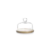 IBILI 715518 Tapa de cristal con base de madera 18 CM
