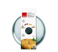 Ibili Tapa voltea tortillas 715830 – Acero inoxidable, 30 cm, incluye receta para tortilla de patatas