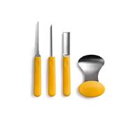 IBILI 721700 Set 4 Utensilios para Decorar Calabazas