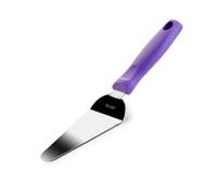 Ibili Paleta de cocina y repostería triangular 738500 Acero inoxidable Morado