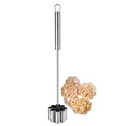 IBILI, 774356, Molde Floron Pequeño INOX, Plateado, 6,20 X 4 cm
