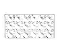 Ibili 799300 Molde BOMBON MAGNETICO LAGRIMA, Stainless Steel, 30 x 14 x 2 cm