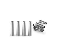IBILI 802428 SET 12 MOLDES CANUTILLOS MINI