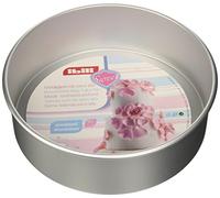 IBILI 815130 Molde Redondo Recto, Argento, 30 x 10 x 30 cm